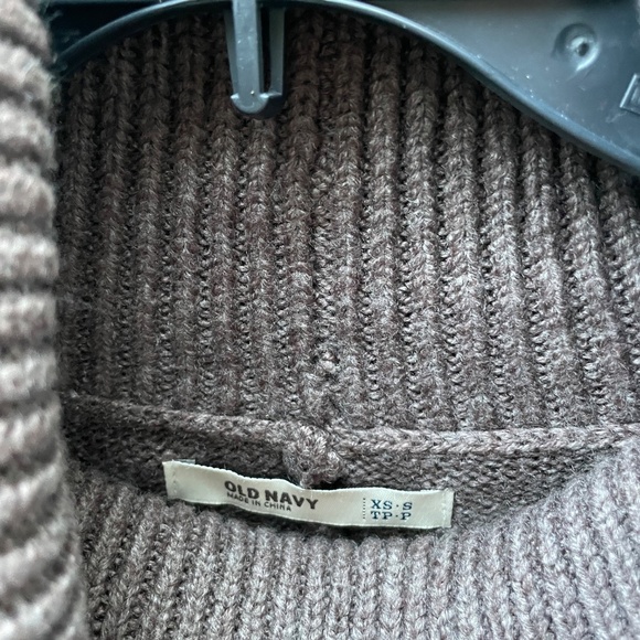 ❤️ OLD NAVY PONCHO OVERSIZED COWL NECK SWEATER SIZE XS - Picture 4 of 4